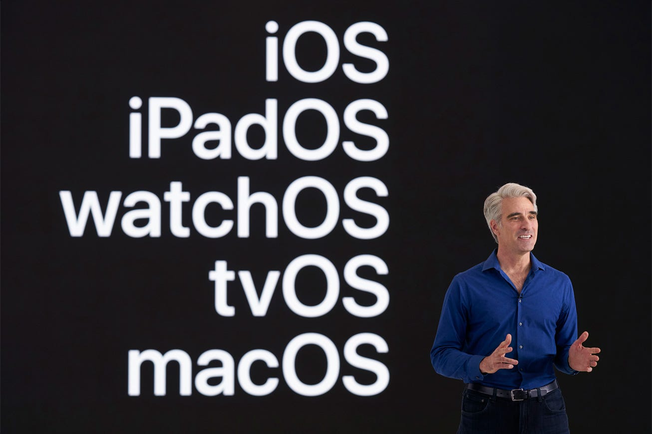 apple operating systems WWDC 2020 Craig Federighi